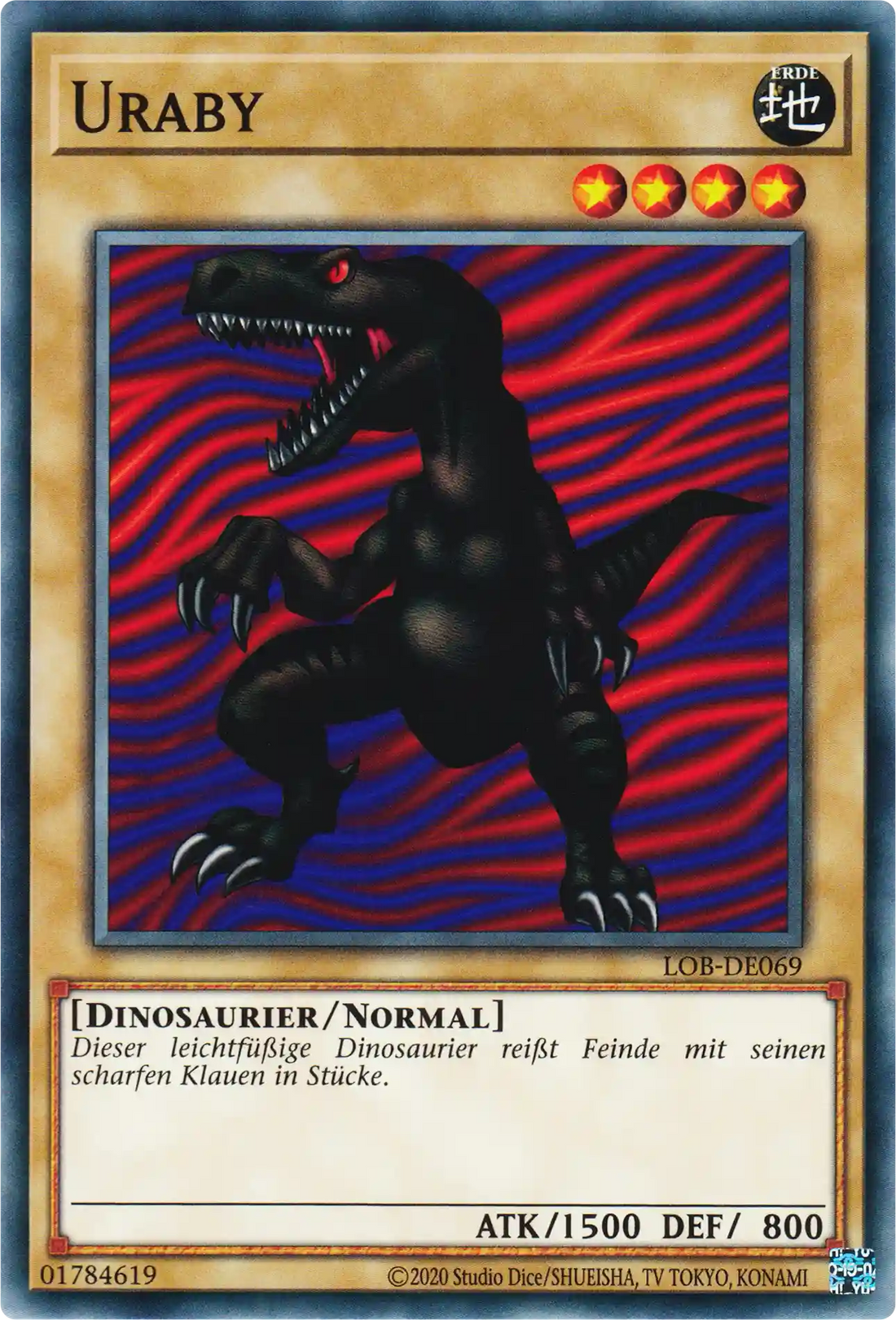 Uraby Yu-Gi-Oh! Karte LOB-DE069 Common