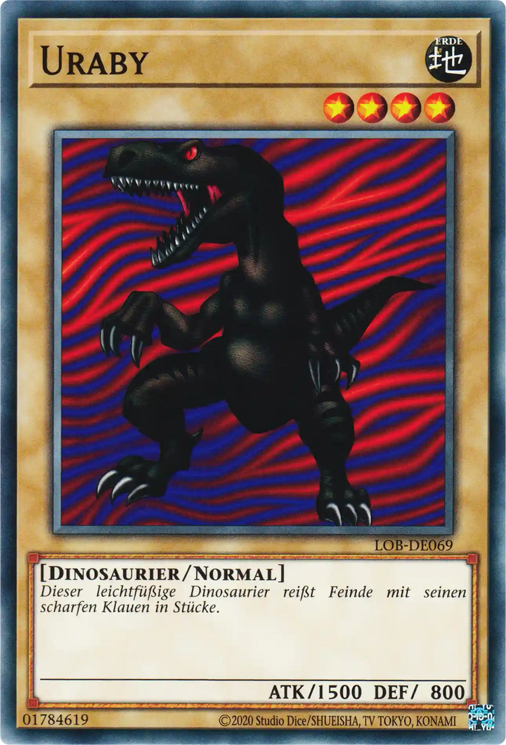 Uraby Yu-Gi-Oh! Karte LOB-DE069 Common