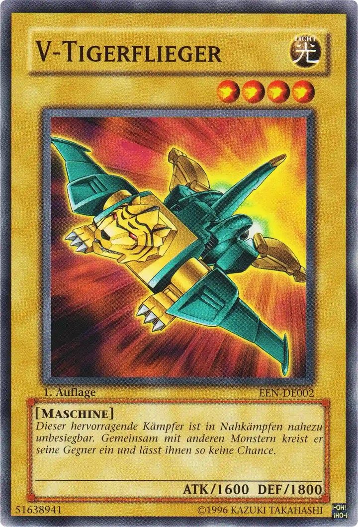 V-Tigerflieger Yu-Gi-Oh! Karte EEN-DE002 Common