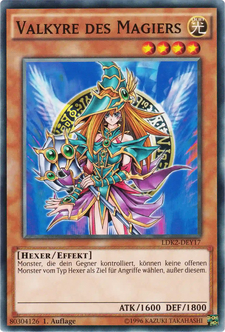 Valkyre des Magiers Yu-Gi-Oh! Karte LDK2-DEY17 Common