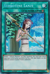 Verbotene Lanze Yu-Gi-Oh! Karte RA02-DE058 Secret Rare