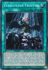 Verbotener Tropfen Yu-Gi-Oh! Karte RA01-DE064 Secret Rare