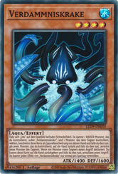 Verdammniskrake Yu-Gi-Oh! Karte LED9-DE018 Super Rare