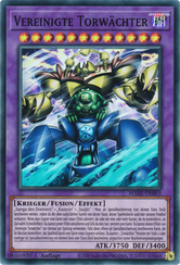 Vereinigte Torwächter Yu-Gi-Oh! Karte MAZE-DE003 Super Rare