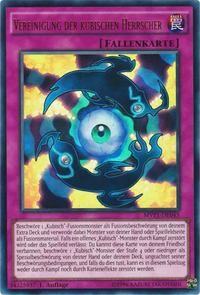 Vereinigung der kubischen Herrscher Yu-Gi-Oh! Karte MVP1-DE045 Ultra Rare