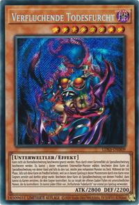 Verfluchende Todesfurcht Yu-Gi-Oh! Karte LDS3-DE009 Secret Rare