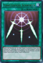 Verräterische Schwerter Yu-Gi-Oh! Karte YGLD-DEB17 Ultra Rare