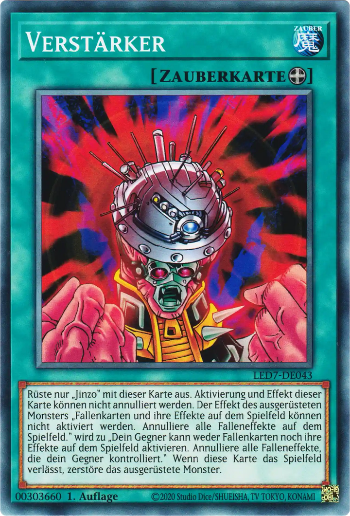 Verstärker Yu-Gi-Oh! Karte LED7-DE043 Common