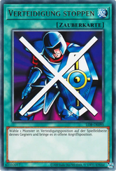 Verteidigung stoppen Yu-Gi-Oh! Karte LOB-DE095 Rare
