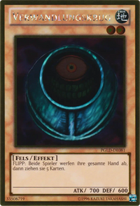 Verwandlungskrug Yu-Gi-Oh! Karte PGLD-DE081 Gold Rare