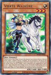 Vierte Walküre Yu-Gi-Oh! Karte MP20-DE044 Common
