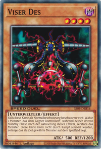 Viser Des Yu-Gi-Oh! Karte SS05-DEB16 Common