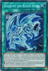 Vision mit den blauen Augen Yu-Gi-Oh! Karte MP23-DE026 Secret Rare