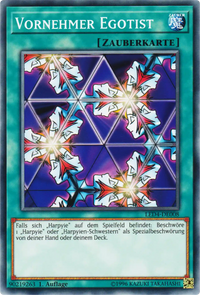 Vornehmer Egotist Yu-Gi-Oh! Karte LED4-DE008 Common