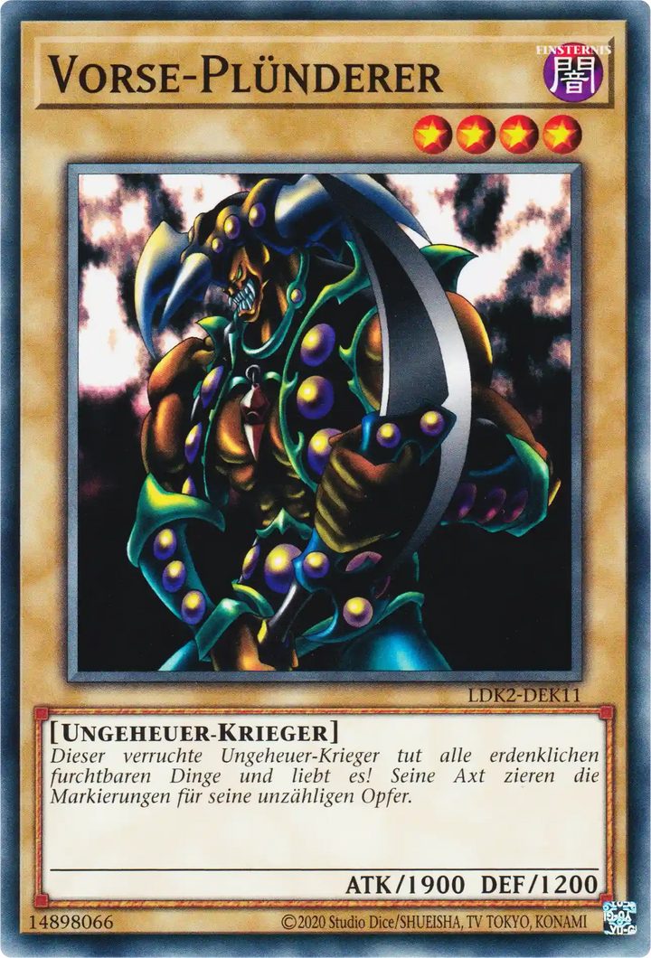 Vorse-Plünderer Yu-Gi-Oh! Karte LDK2-DEK11 Common