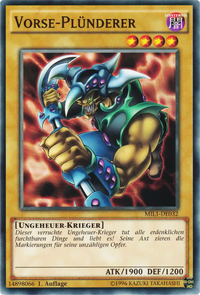Vorse-Plünderer Yu-Gi-Oh! Karte MIL1-DE032 Common