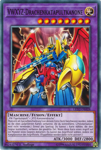 VWXYZ-Drachenkatapultkanone Yu-Gi-Oh! Karte LED2-DE028 Common
