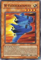 W-Flügelkatapult Yu-Gi-Oh! Karte EEN-DE011 Common