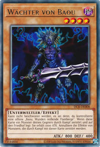 Wächter von Baou Yu-Gi-Oh! Karte DCR-DE008 Rare