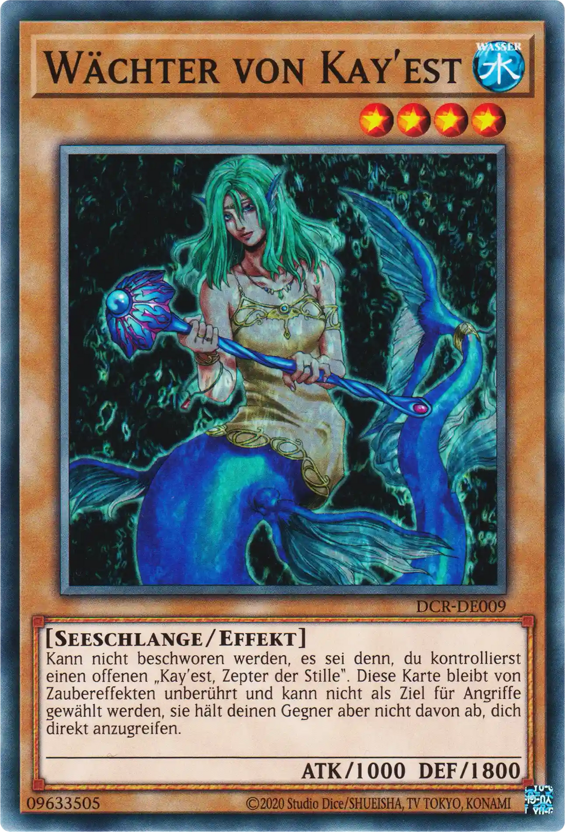 Wächter von Kay'est Yu-Gi-Oh! Karte DCR-DE009 Common