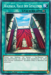 Walhalla, Halle der Gefallenen Yu-Gi-Oh! Karte SR05-DE029 Common