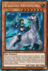 Walküre Brunhilde Yu-Gi-Oh! Karte SHVA-DE004 Secret Rare