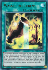 Wasser des Lebens Yu-Gi-Oh! Karte BLHR-DE002 Ultra Rare