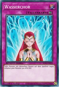 Wasserchor Yu-Gi-Oh! Karte SGX3-DEI34 Common
