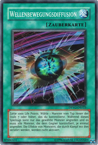 Wellenbewegungsdiffusion Yu-Gi-Oh! Karte DPYG-DE023 Common