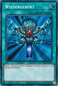 Wiedergeburt Yu-Gi-Oh! Karte RA03-DE052 Secret Rare