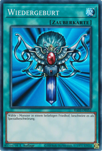 Wiedergeburt Yu-Gi-Oh! Karte RA03-DE052 Super Rare