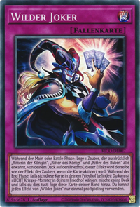Wilder Joker Yu-Gi-Oh! Karte KICO-DE007 Super Rare