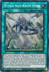 Wunsch nach blauen Augen Yu-Gi-Oh! Karte SDWD-DE042 Secret Rare