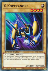 X-Kopfkanone Yu-Gi-Oh! Karte SBCB-DE063 Common