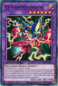 XY-Kanonendrache Yu-Gi-Oh! Karte SBCB-DE083 Common