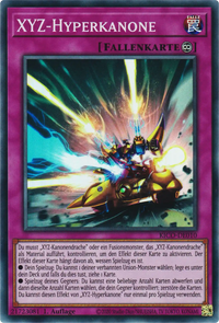 XYZ-Hyperkanone Yu-Gi-Oh! Karte KICO-DE010 Super Rare