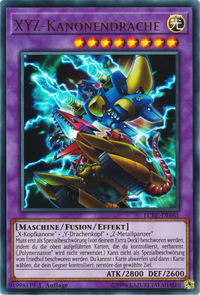 XYZ-Kanonendrache Yu-Gi-Oh! Karte LCKC-DE061 Ultra Rare