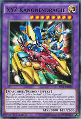 XYZ-Kanonendrache Yu-Gi-Oh! Karte MIL1-DE040 Rare