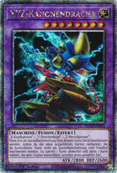 XYZ-Kanonendrache Yu-Gi-Oh! Karte MP24-DE011 Quarter Century Secret Rare