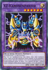 XZ-Kanonenpanzer Yu-Gi-Oh! Karte SDKS-DE044 Common