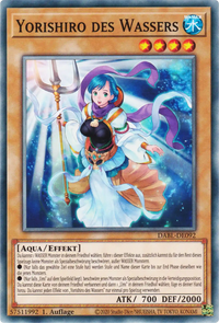 Yorishiro des Wassers Yu-Gi-Oh! Karte DABL-DE092 Common