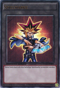 Yugi Muto Spielmarke Yu-Gi-Oh! Karte YGLD-DETKN Ultra Rare