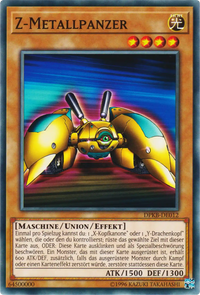Z-Metallpanzer Yu-Gi-Oh! Karte DPKB-DE012 Common