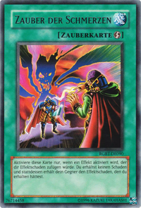 Zauber der Schmerzen Yu-Gi-Oh! Karte RGBT-DE090 Rare