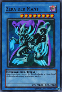 Zera der Mant Yu-Gi-Oh! Karte PP01-DE011 Super Rare