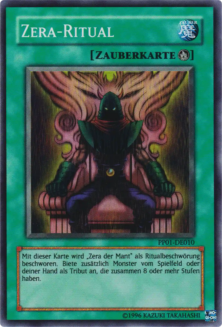 Zera-Ritual Yu-Gi-Oh! Karte PP01-DE010 Super Rare