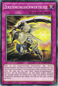 Zerstörungsschwertblitz Yu-Gi-Oh! Karte BOSH-DE072 Common