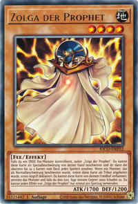Zolga der Prophet Yu-Gi-Oh! Karte KICO-DE012 Rare