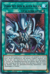 Zorn mit den blauen Augen Yu-Gi-Oh! Karte LDS2-DE029 Purple Ultra Rare