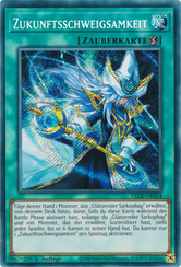 Zukunftsschweigsamkeit Yu-Gi-Oh! Karte LEDE-DE054 Secret Rare